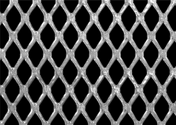 Heavy Stainless Steel Expanded Metal Mesh Strong Tensile Strength