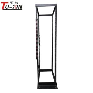 Wholesale Double Open Frame Server Rack 4 Post 42U Radiation Protection High Standard 19 Inch from china suppliers