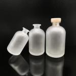 500ml 700ml 750ml Clear Glass Whiskey Brandy Vodka Bottle for Beverage Market