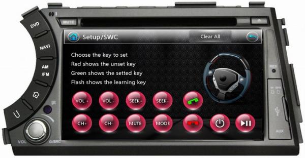 Ouchuangbo Head Unit DVD Player for Ssangyong Actyon Sports 2005-2013 GPS Navi