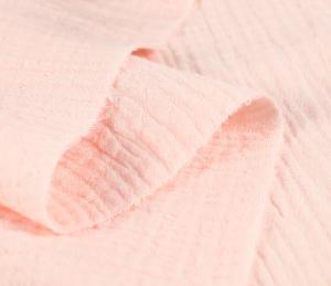 Wholesale No Fluorescent Agent Bamboo Gauze Fabric For Baby Clothing 53 Inch Width from china suppliers