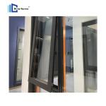 Aluminum Alloy Inward Opening Window , Thermal Break Aluminum Windows Customized