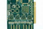 10 Layers PCB Prototype Service FR-4 TG150 Finger Electric Nickel Gold 30U"