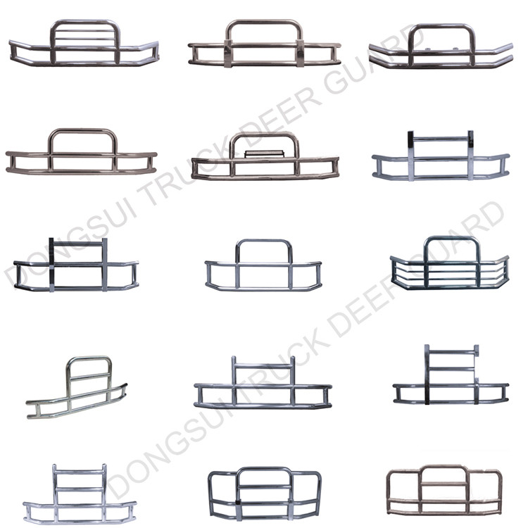 Brackets Semi Truck Deer Guard Front Bumper For Kenworth T660 International Prostar