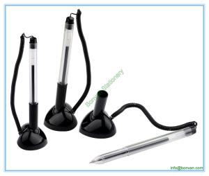 Wholesale desk pen, plastic desk counter pen, logo printed gift pen from china suppliers