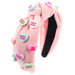 Wholesale Wide edge knotted high-grade solid color cloth hair accessories from china suppliers