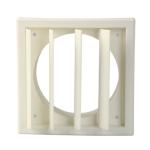 Mass Air Ventilation Dryer Outlet 8 Inches Louvered Air Vents with Customized