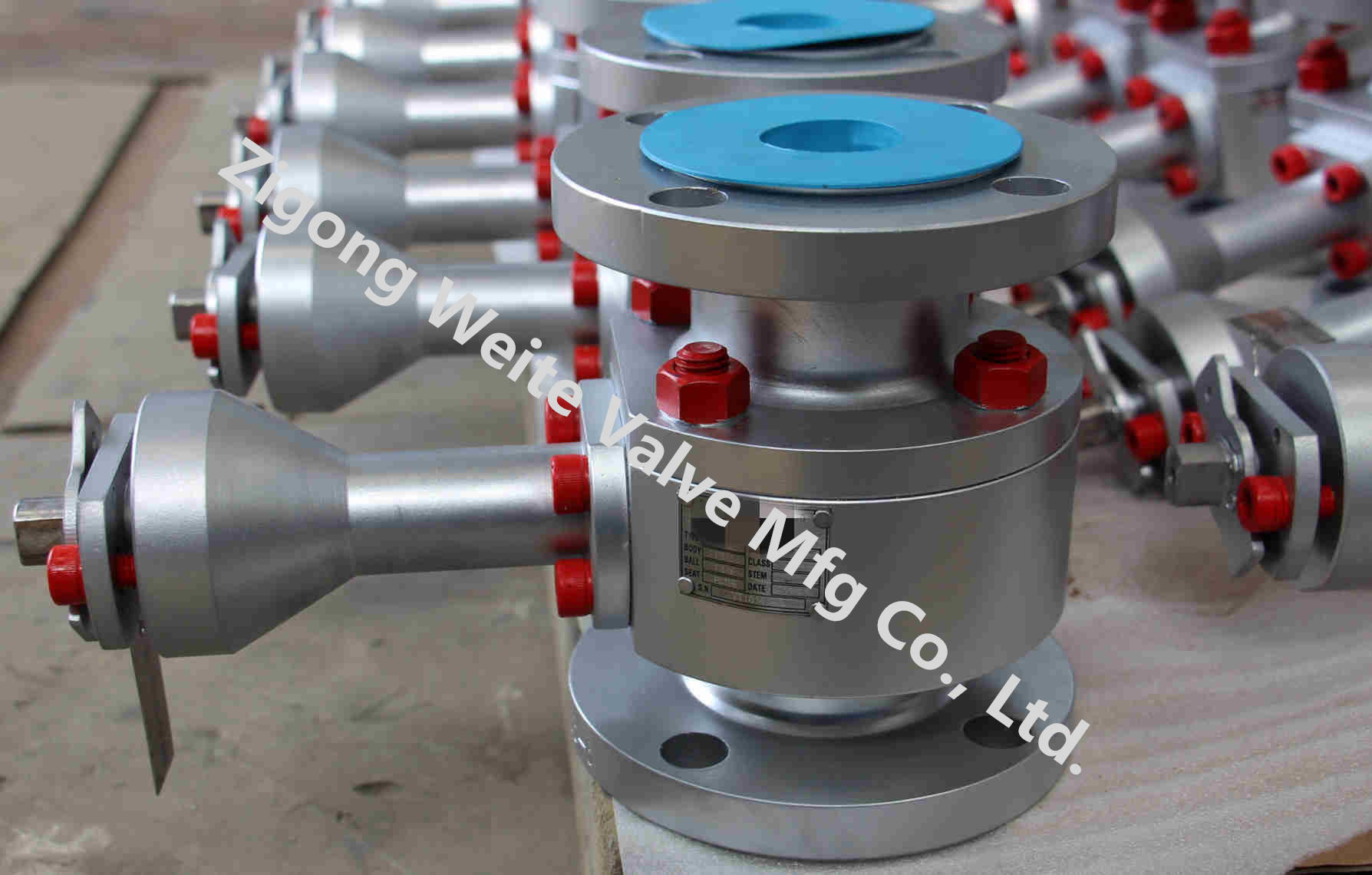 PCTFE Stainless Steel Flanged Ball Valve API6D F316 Ball Valve