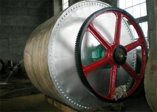 Diameter 7315mm Paper Machine Dryer Cylinder , High Speed Paper Machine Dryer