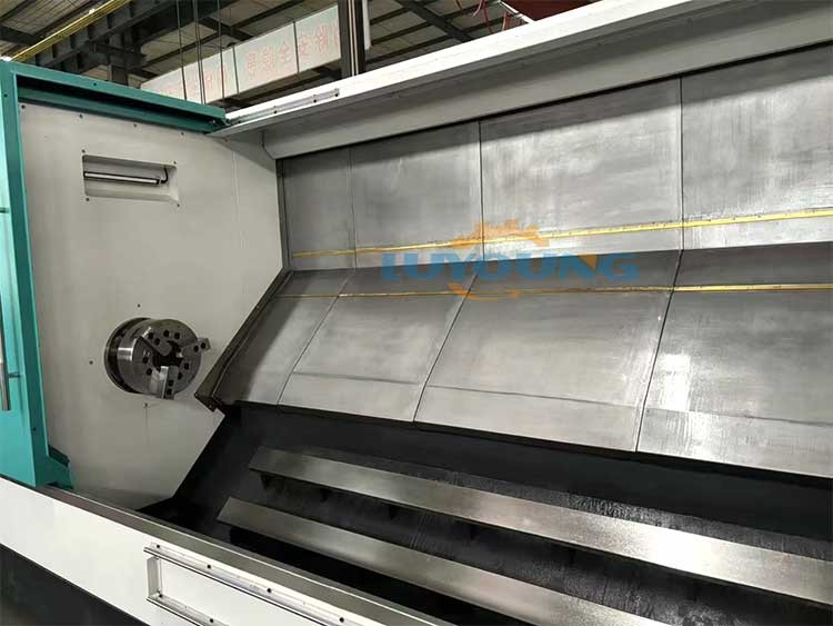 Big Size Tck600-3000mm Slant Bed Machine With Driven Turret Y Axis
