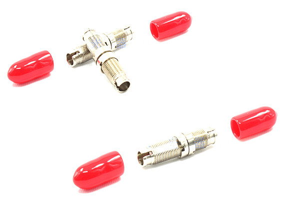 DIN Fibre Optic Coupler Fibre Adapter DIN/APC Sigle Mode For Patch Cables