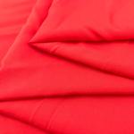 Red Dyed 40s 30% Lyocell 70% Rayon Viscose Fabric 145cm Excellent Drape