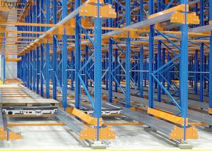 Wholesale Durable Radio Shuttle Racking System Dynamic Steel Metal Pallet Rack Storage from china suppliers