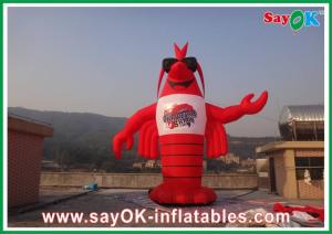 Wholesale Large Inflatable Characters Red H3 - 8m PVC Inflatable Lobster Custom Giant For Exhibitions from china suppliers