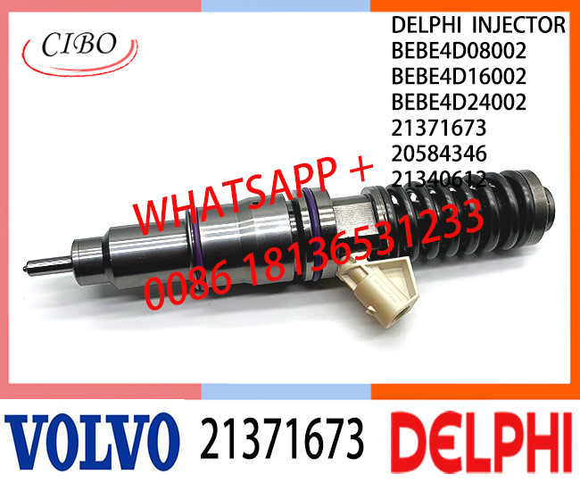 Fuel Diesel Injector 21371673 BEBE4D08002 BEBE4D16002 BEBE4D24002 21340612 85003264 E3.18 for VOL MD13 HIGH POWER