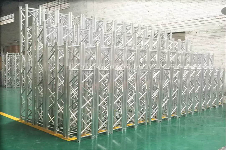 Outdoor Event Stage Screen Display Concert Truss 400*400mm with 25*2mm Brace Tube