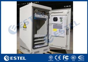 Wholesale Sandwich Structure IP55 Outdoor Data Cabinet , 19'' Rack Floor Standing Cabinets from china suppliers