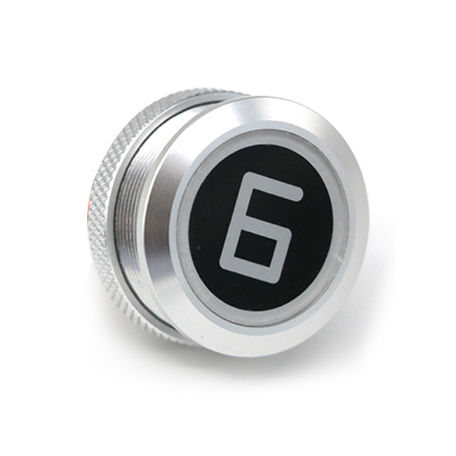 ISO Round Push Button Led Indicator Touchless Infrared Elevator Push Button Switches For Villa