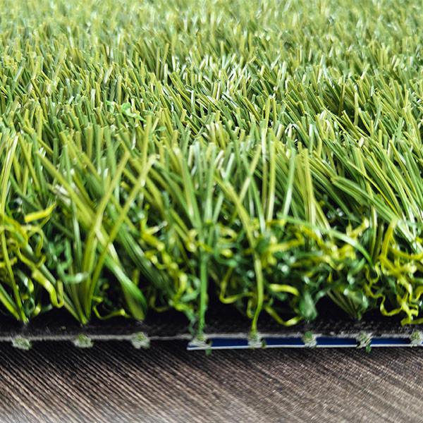 160 stitches/m 32mm pile height Recreational Artificial Fake Grass Used For