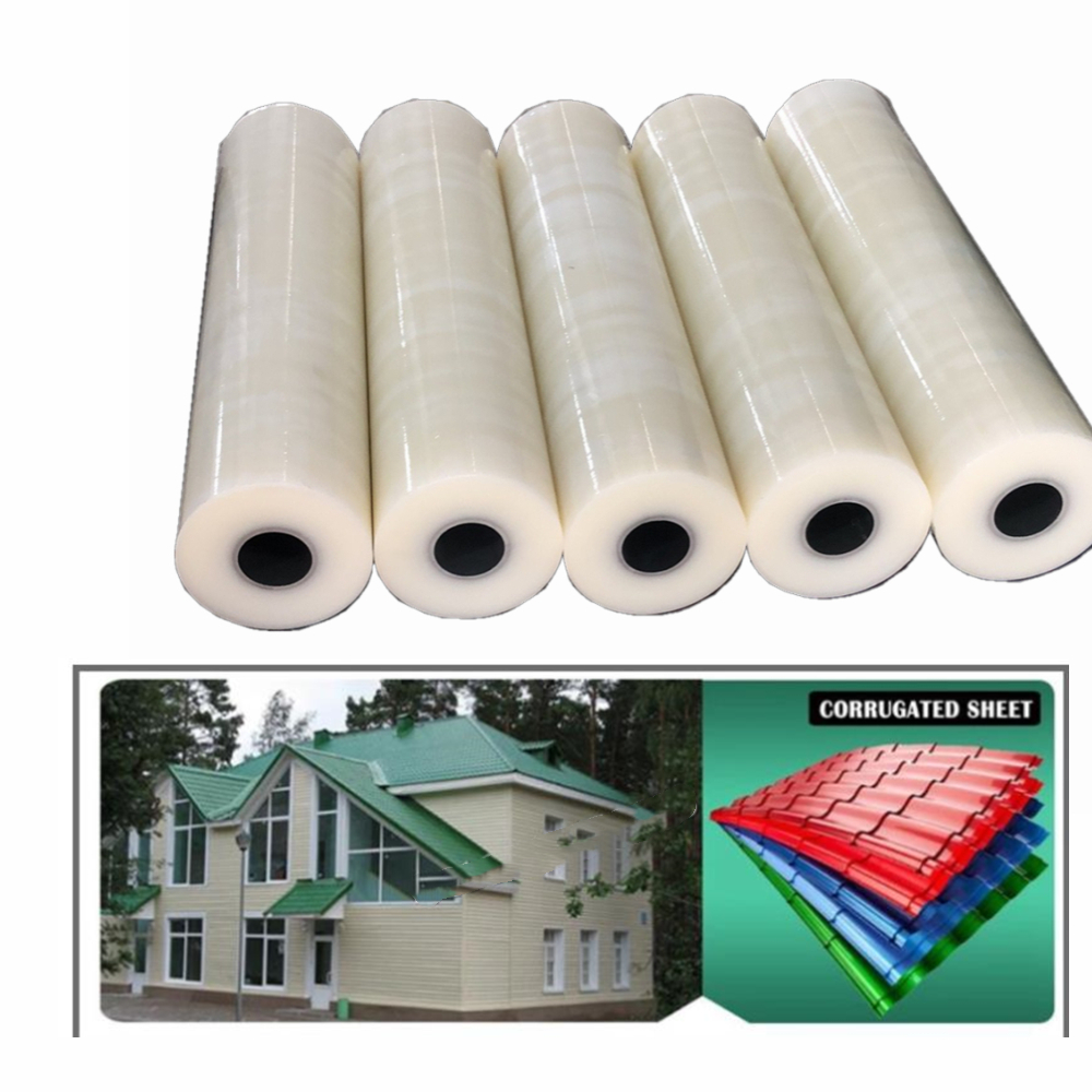 anti Scratch BA 2B Black White Pe Protective Film For Stainless Steel Plate Surface protective tape for cars
