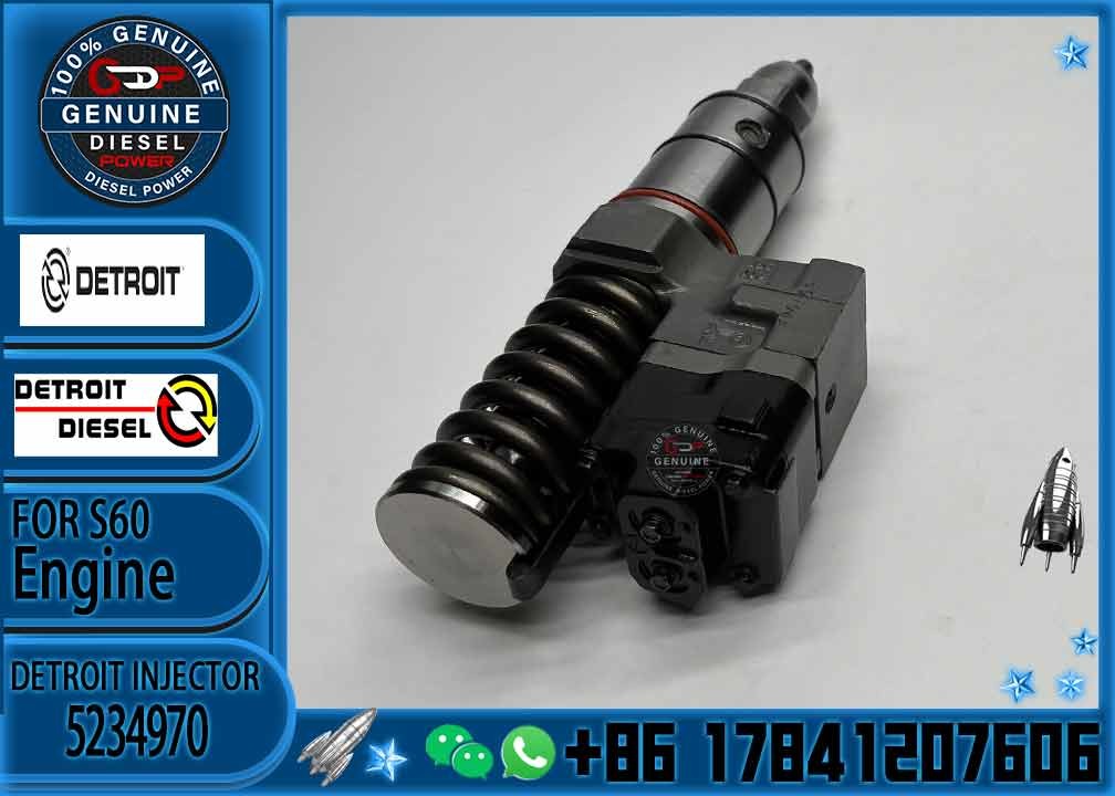 Detroit Common Rail Injector R-5234970 5234970 4991754-D3 With Good Quality