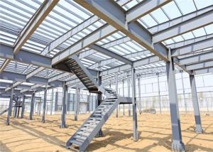 Wholesale Lightweight Steel Storage Buildings , H Section Galvanized Steel Frame Building from china suppliers