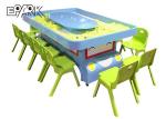 Indoor Amusement Game Machines , Commercial Painting Table Cartoon Car Sand