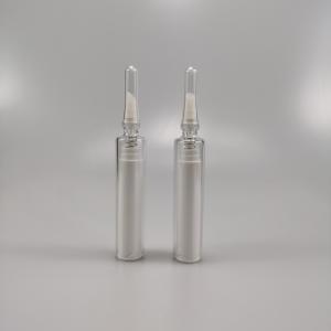 Wholesale 10ml PETG Airless Ampoule Bottle for Eye Cream Injection Prefilled Syringe Shaped Tube from china suppliers