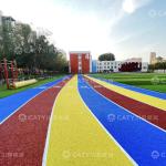 Waterproof EPDM Rubber Running Track by China EPDM Rubber Granules Supplier