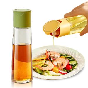 500ml Kitchen Glass Oil Dispenser Bottle  Cooking Oil Container Multipurpose