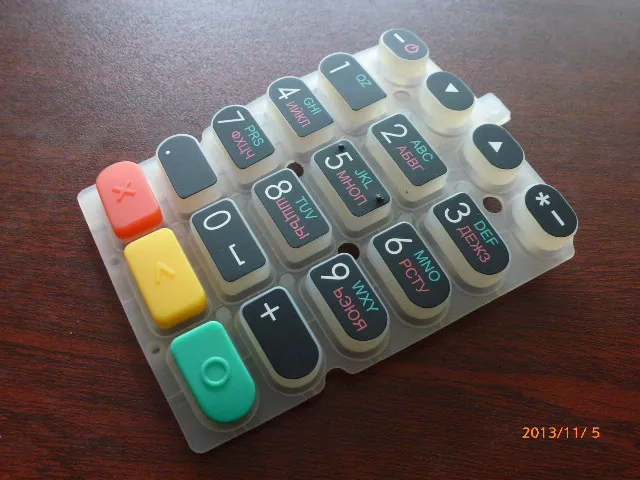 Silicone Rubber Button Accessory Keypad Switch Panel