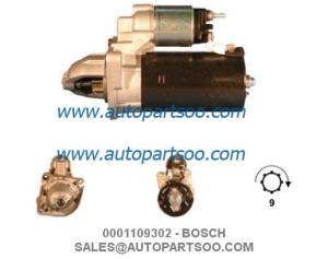 Wholesale 0001109302 0001109303 - BOSCH Starter Motor 12V 2.5KW 9T MOTORES DE ARRANQUE from china suppliers