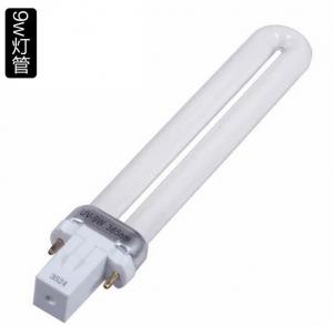 Wholesale Cnlight  uv gel lamp 365nm 9w  G23   145mm   factory 9W Nail Art Gel Curing UV Lamp Light Bulb 365nm LED UV Nail Lamp from china suppliers