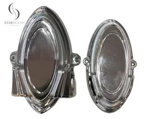 Wholesale Customized Silver Plastic Coffin Corners Wholesale Funeral Interment Supplies 13#S from china suppliers