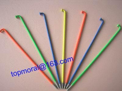 Spray Coating Colored Bicycle Spokes