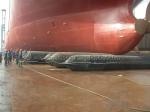 ISO14409 Standard Boat Lifting Airbags Ship Launching Airbags For Shipyard