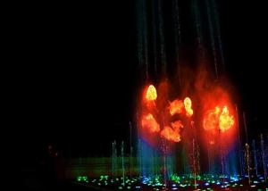 Wholesale Fairy Fire And Water Fountain , Diy Dancing Water Fountain For Outdoor Dry Ground from china suppliers