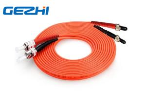Wholesale Multimode Patch Cord Accessories , Duplex Fiber Optic Jumper SMA905 ST / UPC from china suppliers