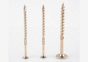 Wholesale Zinc Wood Deck Screws 40mm 80mm Exterior Partical Thread CSK Head from china suppliers