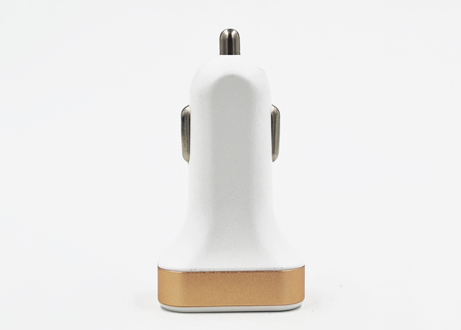 Fast Multiple Electric Car Charger Adapter Dual USB Ports Car Plug LED Light For Sumsang Iphone