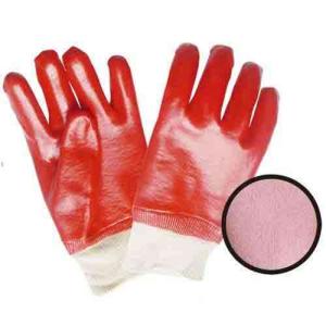 Wholesale Red PVC Coated Gloves, Knit Wrist from china suppliers