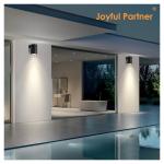 Modern Outdoor Wall Light 8W 3000K Warm White Exterior Lighting For House Front