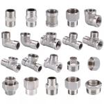 ASTM A403 Threaded Pipe Fitting Super Whole Male Female Straight Nipple 316