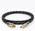 High Speed Nylon Ethernet 3 Meter 18Gpbs HDMI 2.0 Cord