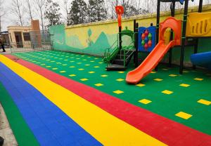 Wholesale Recyclable Indoor Outdoor Interlocking Sports Tiles Wear Resistant from china suppliers