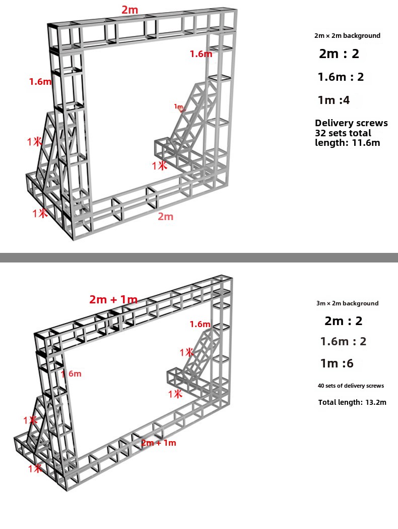 Sturdy Aluminium Stage Truss Welding Aluminum Box Truss For Advertising Display