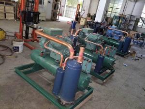 Wholesale 5.5HP Water Cooled Copeland Condensing Unit , Tomato Freezer Refrigeration Unit from china suppliers