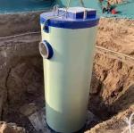Rural Municipal Pipe Network Sewage Lifting Rainwater Pumping Station FRP GRP