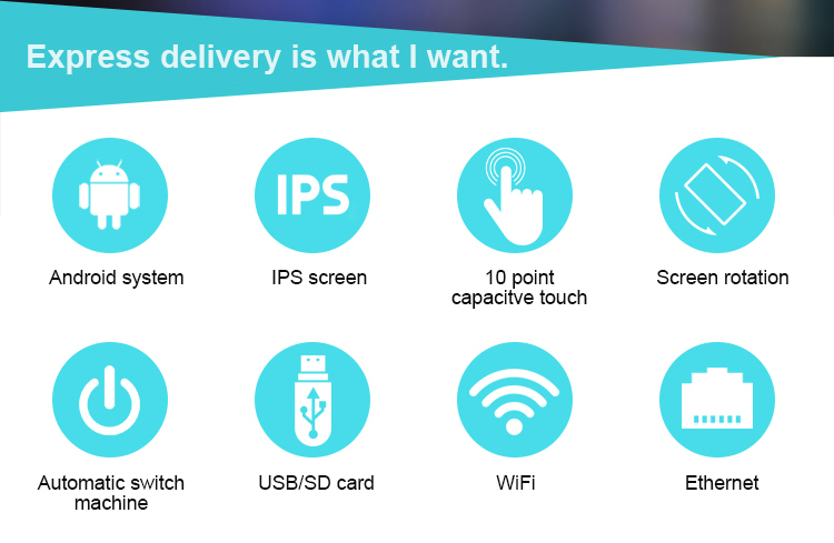 NFC RJ45 tablet pc android All In One Android Tablet pc wall mounted pc