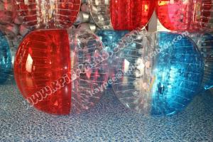 Wholesale TPU Half colour Bumper ball,Bubble Soccer ball,human zorbing ball,Hamster Ball for kid from china suppliers